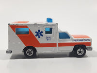 Vintage 1977 Matchbox Paramedics 911 Ambulance Die-cast Toy Car with Opening Rear Doors