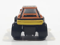 1989 Galoob Micro Machines Renault 5 Turbo #50 Orange Miniature Die Cast Toy Car Vehicle