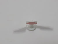 Galoob Micro Machines White Stop Sign 1 1/8" Tall