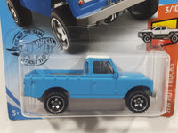 2019 Hot Wheels HW Hot Trucks Land Rover Series III Pickup Truck Blue Die Cast Toy Car Vehicle New in Package