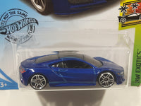 2019 Hot Wheels HW Exotics '17 Acura NSX Dark Blue Die Cast Toy Car Vehicle New in Package