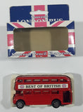 The House of Valentina Best Of British Souvenir London Bus Pencil Sharpener Red Die Cast Toy Car Vehicle New in Box