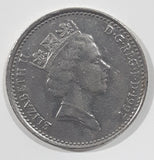 1997 United Kingdom Great Britain Ten Pence Queen Elizabeth II Metal Coin