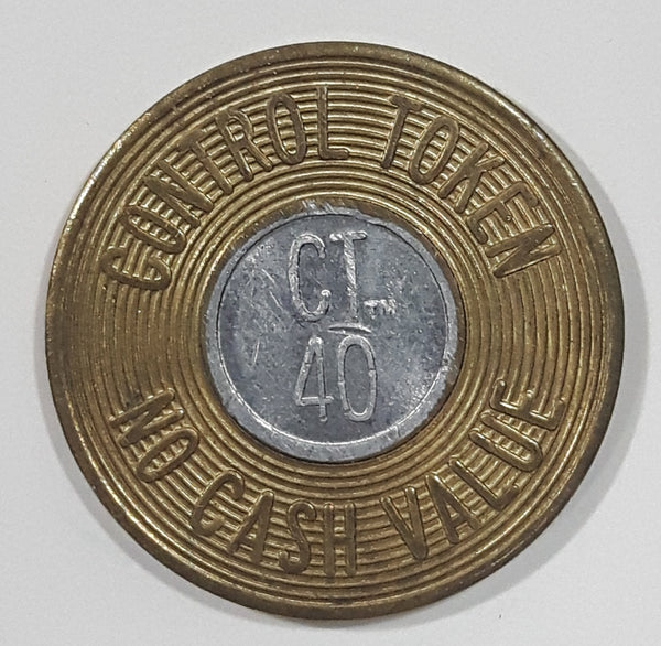Vintage VB CT 40 No Cash Value Control Token Metal Coin – Treasure ...