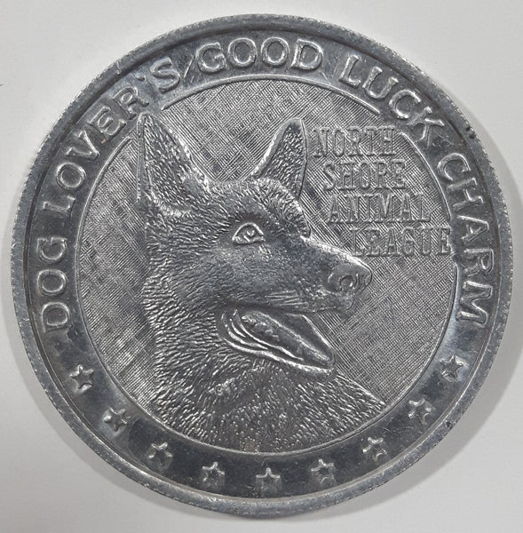 North Shore Animal League Cat Lover's Good Luck Charm Dog Lover's Good Luck Charm Token Metal Coin