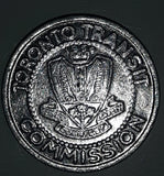 Vintage 1954 TTC Toronto Transit Commission Metal Coin Token