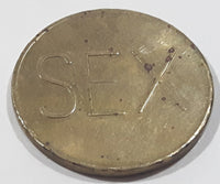 Vintage SEX No Cash Value Metal Coin Token