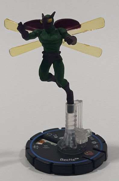 2006 WizKids HeroClix Marvel #023 Beetle Miniature 2 1/2" Tall Plastic Toy Figure