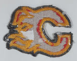 Calgary Flames NHL Hockey Team Logo 1 3/4 x 2 1/4" Embroidered Fabric Sports Patch Badge