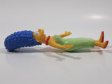1990 Jesco 20th Century Fox The Simpsons Marge Simpson 6 3/4" Tall Bendable Posable Rubber Toy Figure
