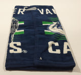 NHL Vancouver Canucks Ice Hockey Team 11" x 11" Wash Cloth New with Tags