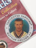 2002/03 NHL Mattias Ohlund #2 Vancouver Canucks Medallion Collection New in Package