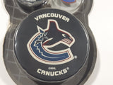 Inglasco NHL Vancouver Canucks Fan Pack Key Chain Enamel Lapel Pin and Puck Set New in Package