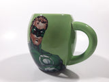 2011 Vandor DC Comics Green Lantern 4 3/8" Tall Ceramic Coffee Mug Cup