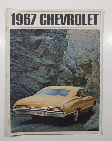 Vintage 1967 Chevrolet Car Dealership Sales Brochure New Models