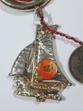 Unique Chinese New Year Good Luck Coins Merchant Ship 10 3/4" Long Hanging Decoration