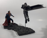 2013 DC Comics Superman Vs Zod Battle Display 12 1/2" Long