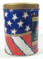 1996 Golden Harvest Products Atlanta Summer Olympic Games Collection 5 5/8" Tall Tin Metal Canister