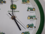 John Deere Hourly Tractor Sounds 8" Wall Clock