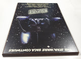 1979 Star Wars The Empire Strikes Back The Star Wars Sage Continues 13" x 19" Hardboard Wood Plaque Poster
