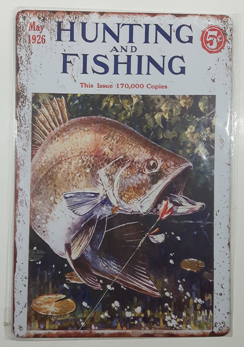 May 1926 Hunting And Fishing Magazine This Issue 170000 Copies 5c