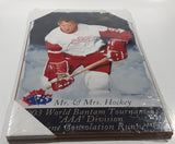 2003 World Bantam Tournament "AAA" Division "A" Event Consolation Champions Mr. & Mrs. Hockey Gordie Howe by Glen Green 10 7/8" x 16 7/8" Hardboard Wood Wall Plaque New in Packaging