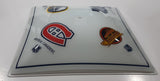 Rare NHL Ice Hockey Teams Toronto Maple Leafs Montreal Canadiens Vancouver Canucks Buffalo Sabres 13 1/2" x 13 1/2" Glass Ceiling Light Cover