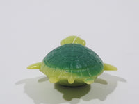 Plastic Green Sea Turtle Miniature 1 1/4" Long Fridge Magnet