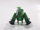 Green Dinosaur 3 3/4" Long Plastic Figure with Suction Cup Hands and Feet