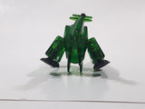 Green Dinosaur 3 3/4" Long Plastic Figure with Suction Cup Hands and Feet