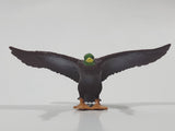 Mallard Duck with Wings Spread 3 1/2" Wide Toy Bird Figure