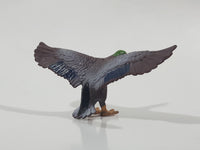 Mallard Duck with Wings Spread 3 1/2" Wide Toy Bird Figure