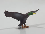 Mallard Duck with Wings Spread 3 1/2" Wide Toy Bird Figure