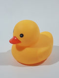 Yellow Rubber Duck 2 3/4" Long Toy Figure No Plug