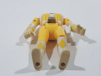 1993 Bandai Mighty Morphin' Power Rangers Flip Head Trini Kwan Yellow Costume 5 1/4" Tall Toy Action Figure