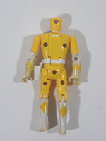 1993 Bandai Mighty Morphin' Power Rangers Flip Head Trini Kwan Yellow Costume 5 1/4" Tall Toy Action Figure