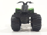 Greenbrier International ATV Green Die Cast Toy Quad Off-Roading All Terrain Toy Vehicle