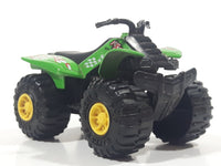 Greenbrier International ATV Green Die Cast Toy Quad Off-Roading All Terrain Toy Vehicle