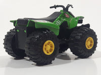 Greenbrier International ATV Green Die Cast Toy Quad Off-Roading All Terrain Toy Vehicle