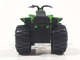 Greenbrier International ATV Green Die Cast Toy Quad Off-Roading All Terrain Toy Vehicle