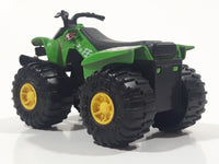 Greenbrier International ATV Green Die Cast Toy Quad Off-Roading All Terrain Toy Vehicle