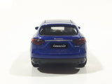 MSZ Maserati Levante Blue 1:43 Scale Pull Back Die Cast Toy Car Vehicle with Opening Doors