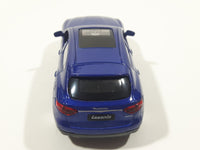 MSZ Maserati Levante Blue 1:43 Scale Pull Back Die Cast Toy Car Vehicle with Opening Doors