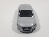 MSZ Audi A7 Silver 1:43 Scale Pull Back Die Cast Toy Car Vehicle with Opening Doors