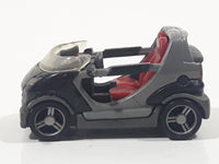 Kinder MPG C-139 Smart Crossblade Black Plastic Micro Miniature Toy Car Vehicle