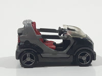 Kinder MPG C-139 Smart Crossblade Black Plastic Micro Miniature Toy Car Vehicle