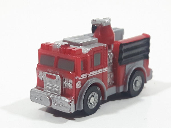 Tonka Tinys Pumper Fire Truck Red Micro Miniature Die Cast Toy Car Vehicle