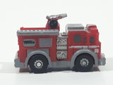 Tonka Tinys Pumper Fire Truck Red Micro Miniature Die Cast Toy Car Vehicle