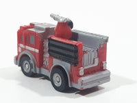 Tonka Tinys Pumper Fire Truck Red Micro Miniature Die Cast Toy Car Vehicle
