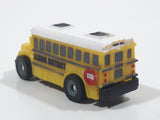 Tonka Tinys School Bus Yellow Micro Miniature Die Cast Toy Car Vehicle